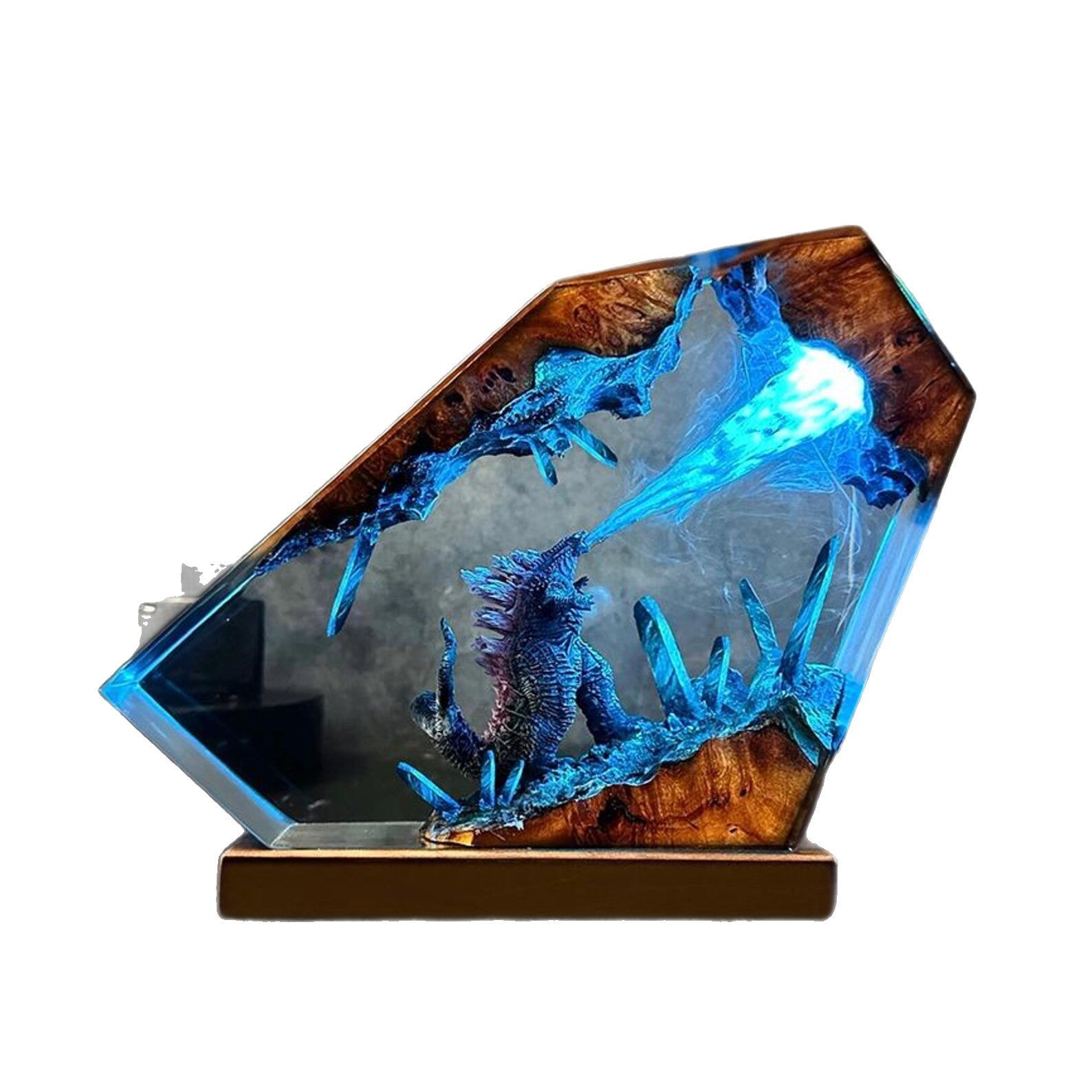Kaiju — Monster Resin Lamp — detail view 5
