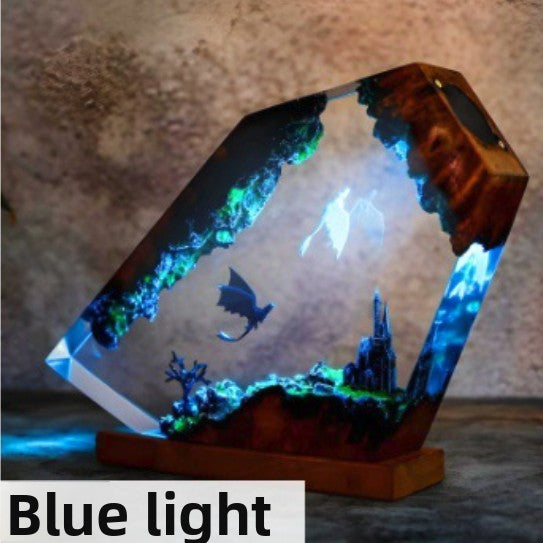 Bohème — Dragon Resin Night Light — detail view 11
