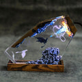Moonfury — Night Dragon Resin Lamp — detail view 6