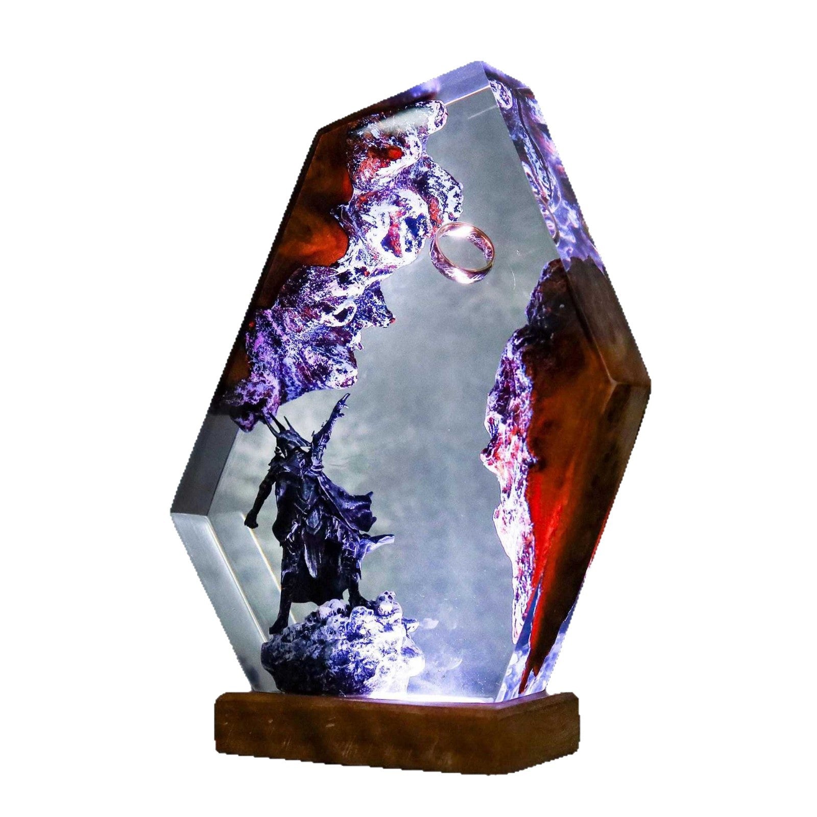 Eldergrove — Fantasy Resin Night Light — detail view 9